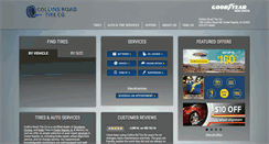 Desktop Screenshot of collinsroadtire.com